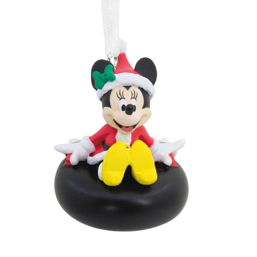 Hallmark Ornaments Disney Minnie Mouse Tubing 2 inch Christmas Ornament New